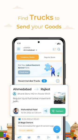 Desh Parivahan — Freight Booking & Logistics App