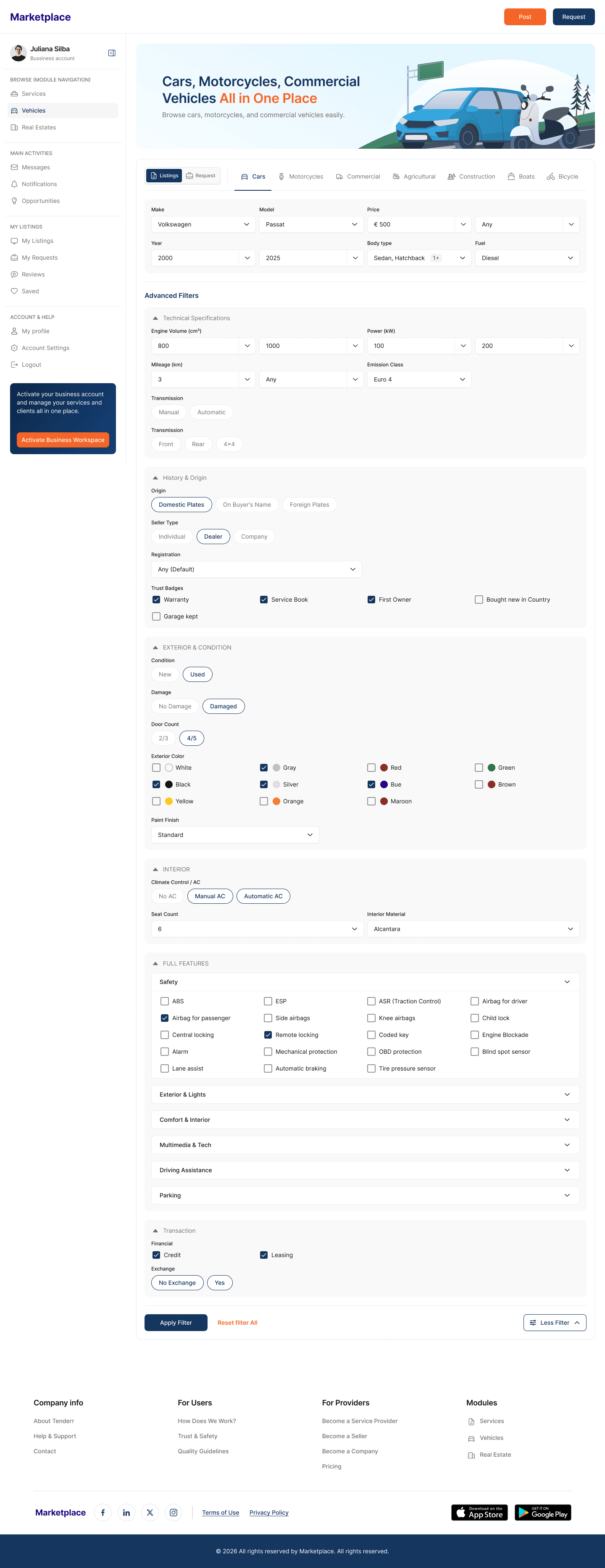 Marketplace — Multi-Vendor Marketplace Platform screen 4