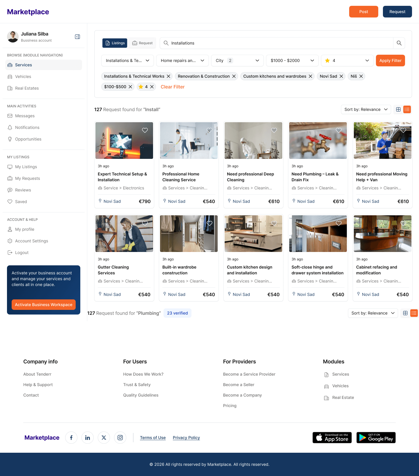 Marketplace — Multi-Vendor Marketplace Platform screen 7