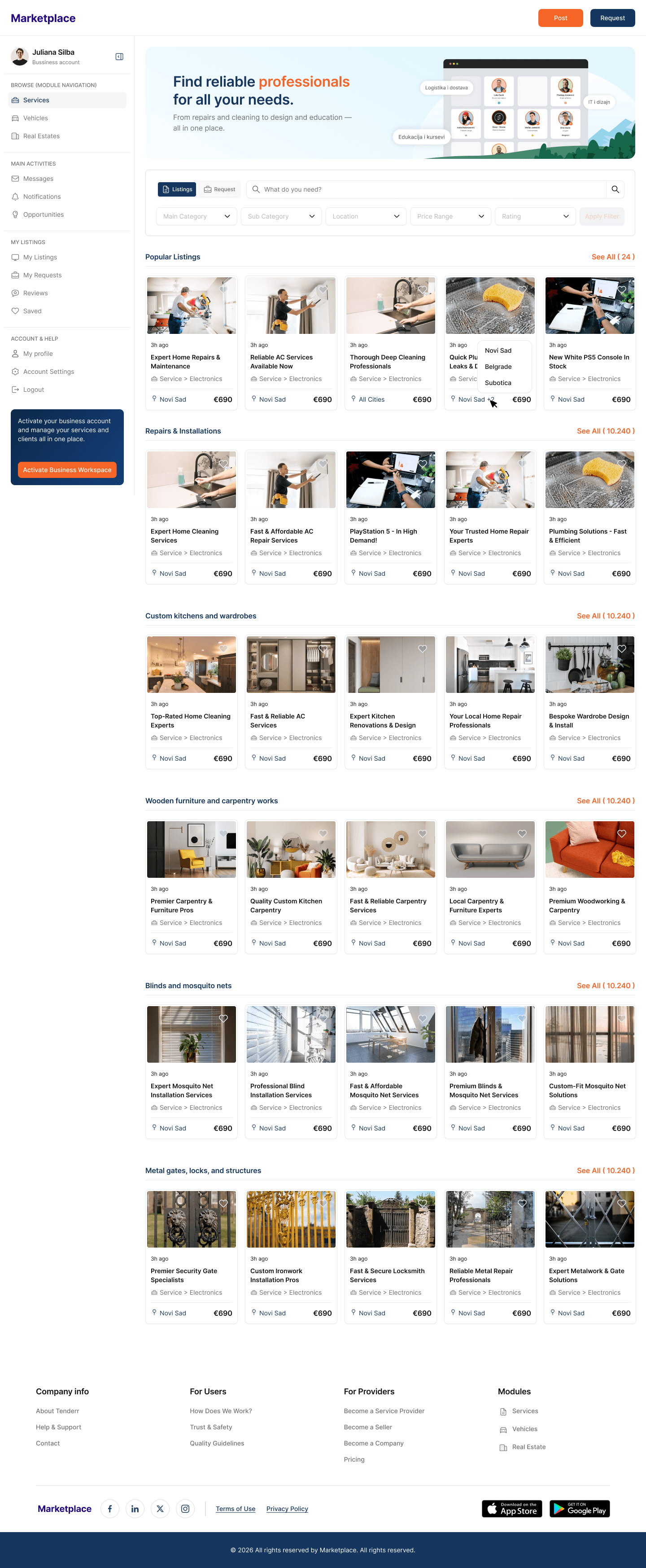 Marketplace — Multi-Vendor Marketplace Platform screen 8