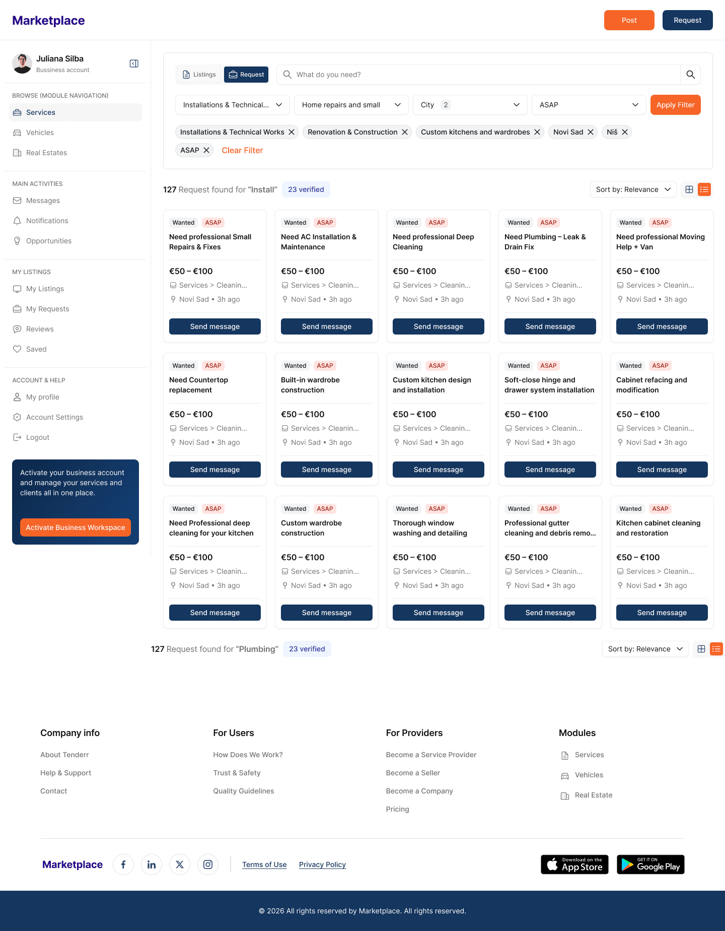 Marketplace — Multi-Vendor Marketplace Platform screen 9
