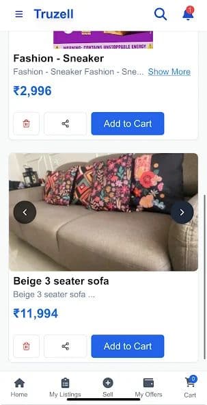 Truzell — Local Resale Marketplace App screen 3