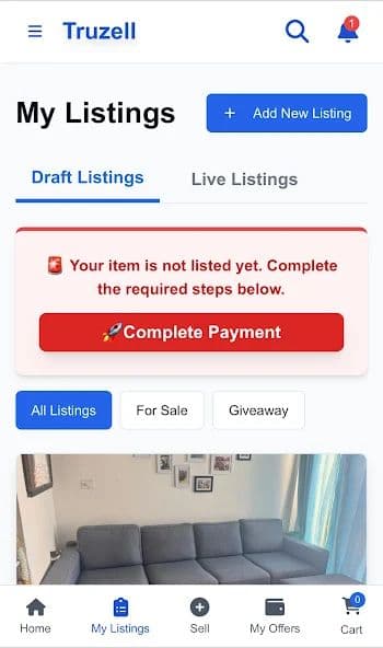 Truzell — Local Resale Marketplace App screen 4