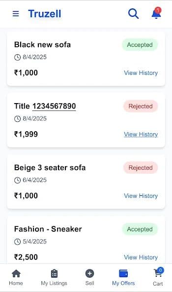 Truzell — Local Resale Marketplace App screen 5